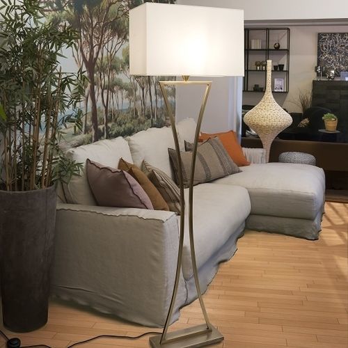 Stehleuchte - LD206 - CASADISAGNE - Messing / modern / mit Kabel