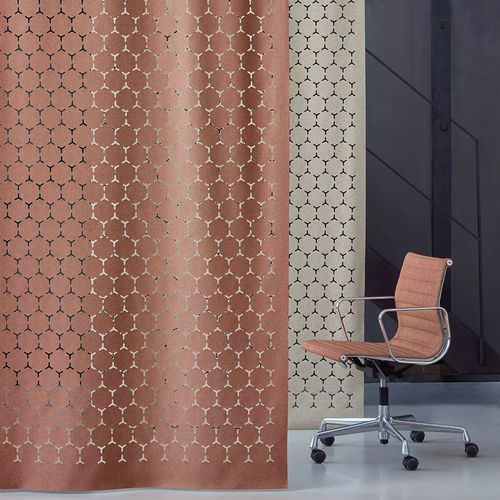 Vorhangstoff - CALVINO FORMA  - Création Baumann - geometrisches Muster / Trevira CS® / waschbar