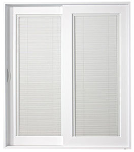 Glasschiebetür - JAZZ® WIDE - Royal Group Technologies - Vinyl / Aluminium / mit Doppelverglasung