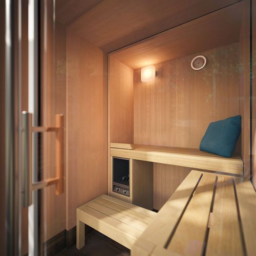 Sauna für Privatgebrauch - S1 MANUAL - KLAFS - Holz / für den Innenraum / Fertigbau