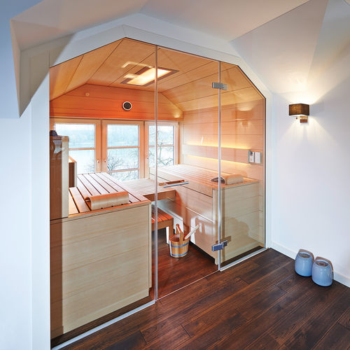 Sauna für Privatgebrauch - KLAFS - Holz / für den Innenbereich / Fertigbau