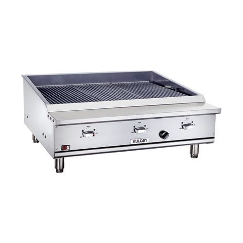 Gas-Grill - VTEC SERIES - VULCAN - Tisch / Profi / Edelstahl