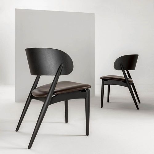 Moderner Stuhl - LV 105  - LAURAMERONI - für den Innenraum / Stoff / Samt