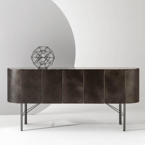 Sideboard mit hohen Beinen - Collectionist  - LAURAMERONI - modern / lackiertes Holz / gebeiztes Holz
