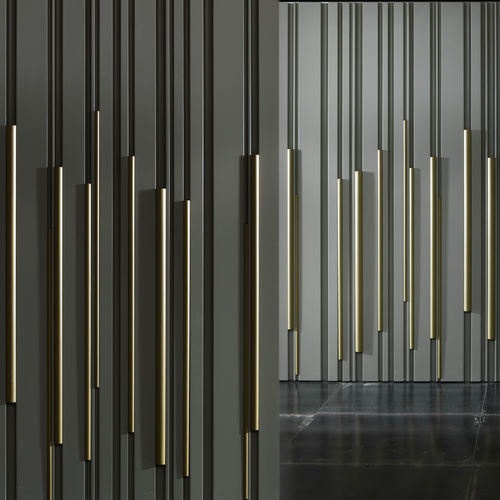 Dekorplatte für Wand - BAMBOO - LAURAMERONI - für Tür / Holz / glatt