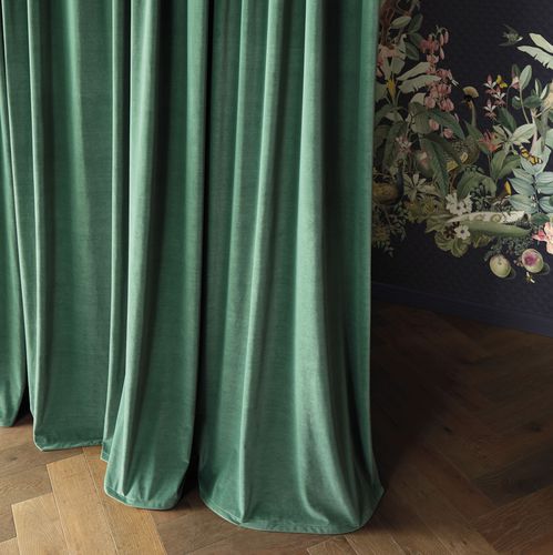 Möbelstoff - VALERY FR  - Fischbacher 1819 - für Vorhänge / einfarbig / FR-Polyester