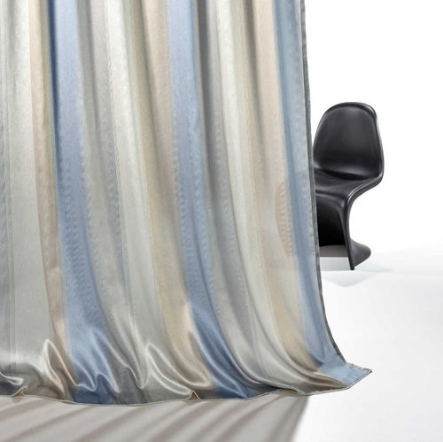Streifenmuster-Gardine - FULL STRIPE - Fischbacher 1819 - Viskose / Polyester / waschbar