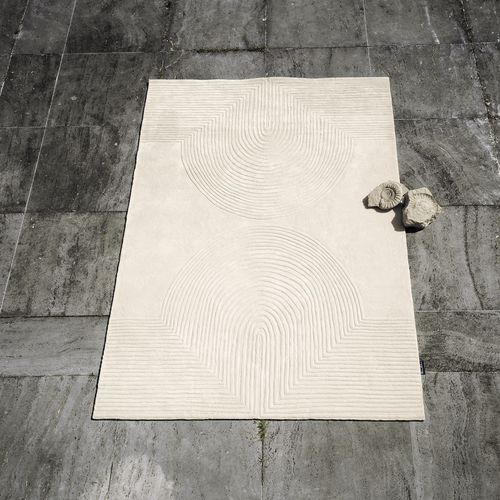 Moderner Teppich - KIBO - Fischbacher 1819 - Motiv / Polyester / rechteckig