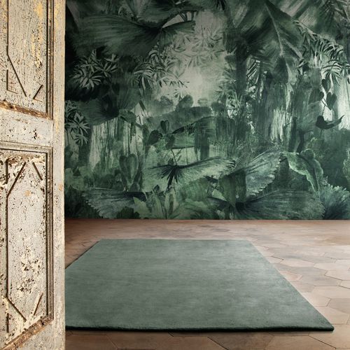 Moderne Tapete - SALONGA - Fischbacher 1819 - Vinyl / Naturmotiv / Stoffoptik