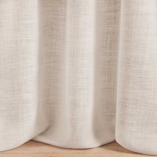 Vorhangstoff - PITIGLIANO - Fischbacher 1819 - einfarbig / Polyester / Leinen