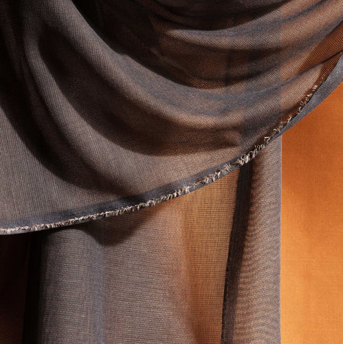 Einfarbige Gardine - ARAMESH  - Fischbacher 1819 - FR-Polyester / waschbar / transparent