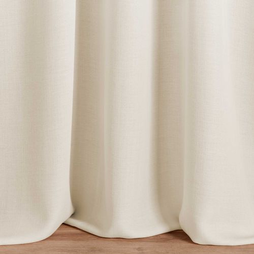 Vorhangstoff - EXCELSIOR - Fischbacher 1819 - einfarbig / Polyester / Wolle