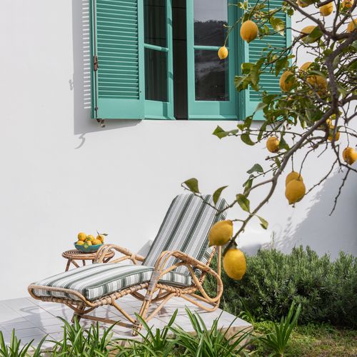Möbelstoff - CAPRI VILLA JOVIS   - Fischbacher 1819 - für Vorhänge / für Sonnenschutz / Streifenmuster