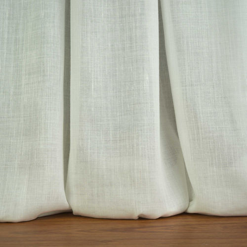 Vorhangstoff - IDEA  - Fischbacher 1819 - einfarbig / Polyester / Leinen