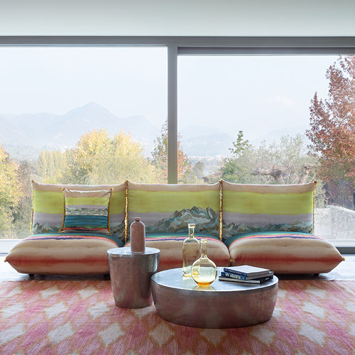 Möbelstoff - PANORAMA - MISSONI HOME - Motiv / Satin / bedruckt