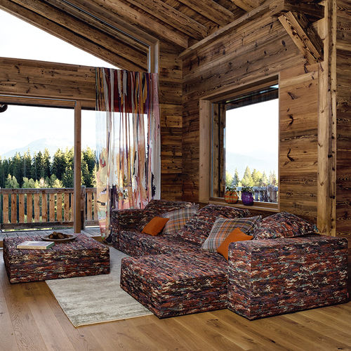 Möbelstoff - ALPS - MISSONI HOME - Motiv / bedruckt / Jacquard