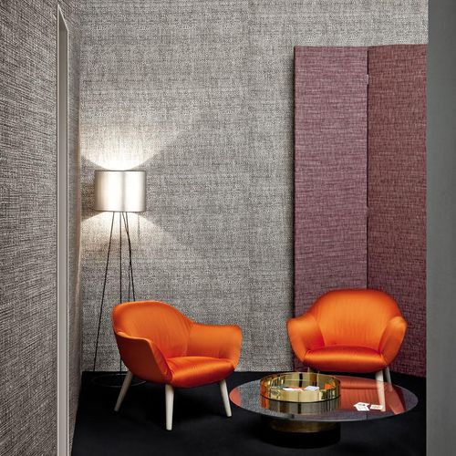 Möbelstoff - STIGE - Rubelli - einfarbig / Polyester / Trevira CS®