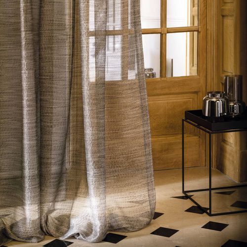 Einfarbige Gardine - ATELIER FLOU  - CASAMANCE - Wolle / Viskose / Polyester