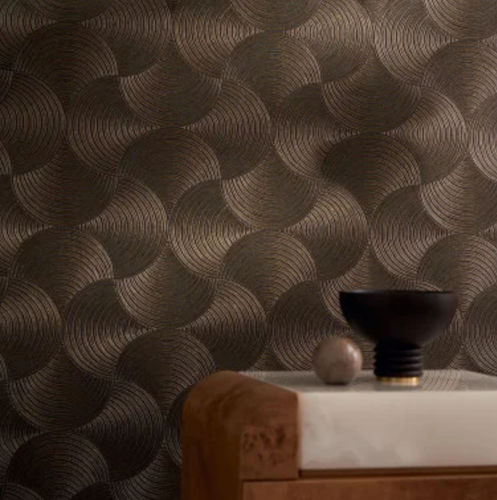 Moderne Tapete - METEORE  - CASAMANCE - Vinyl / Motiv / Goldoptik