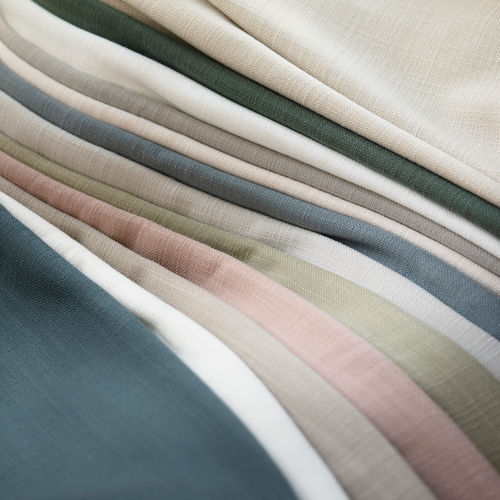 Vorhangstoff - CAMOTE  - PEPE PENALVER - einfarbig / Polyester / waschbar