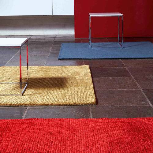 Moderner Teppich - OPERA - casalis - einfarbig / Neuseelandwolle / Mohair