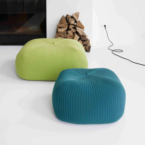 Modernes Sitzkissen - BONNET - casalis - Wolle / Merinowolle / rund