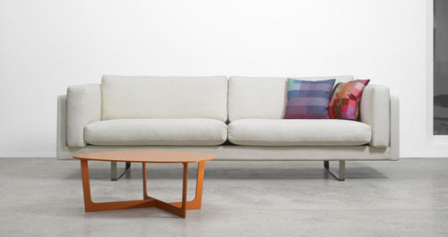 Modernes Sofa - EJ 280 - Erik Jørgensen - Stoff / mit abnehmbarem Kissen / grün