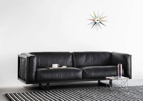 Modernes Sofa - FRAME : EJ 555 - Erik Jørgensen - Stoff / Leder / mit abnehmbarem Kissen