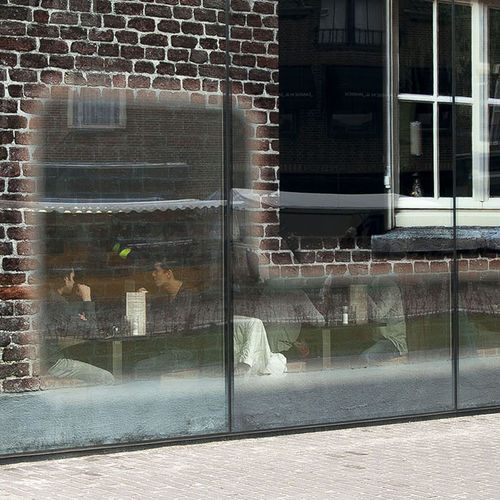 Sicherheitsglasscheibe - ARTLITE DIGITAL - AGC Glass Europe - VSG / transparent / undurchsichtig