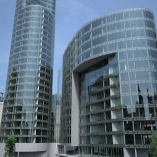 Sonnenschutzglasscheibe - STOPRAY - AGC Glass Europe - ESG Glas / mit Doppelverglasung / transparent