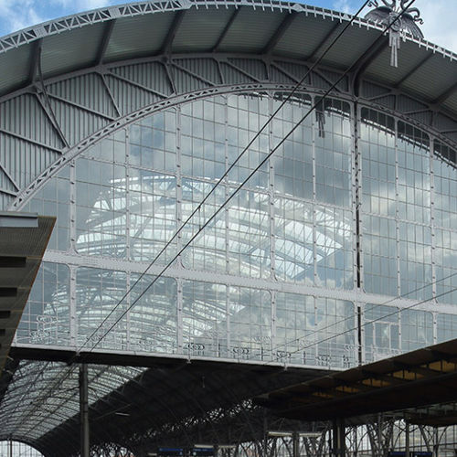 VSG-Glasscheibe - STRATOBEL STRONG - AGC Glass Europe - Sicherheit / transparent / farbig