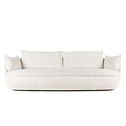 Modernes Sofa - Bart  - moooi - Stoff / mit Armlehnen / mit abnehmbarem Kissen