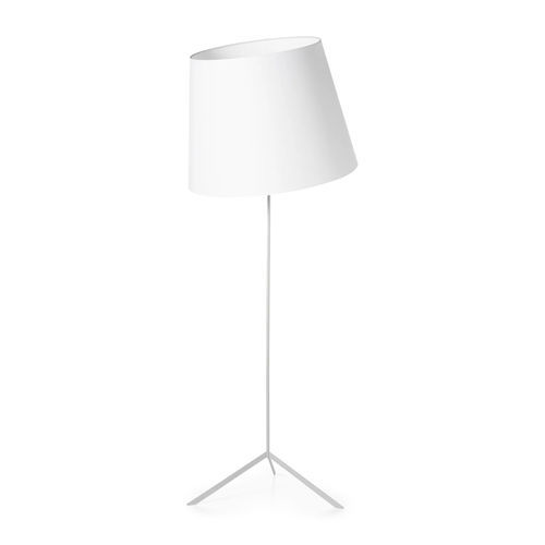 Stehleuchte - Double Shade - moooi - pulverbeschichteter Stahl / Baumwolle / PVC