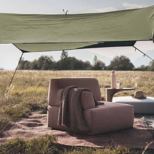 Modulsofa - PALCHETTO - Kristalia - modern / für Garten / Stoff