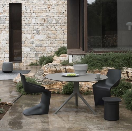 Moderner Tisch - OOPS - Kristalia - Holz / Laminat / Marmor
