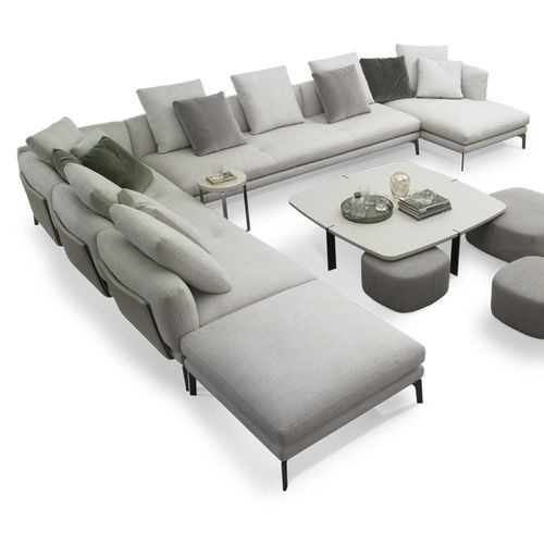 Modulsofa - HEAVEN - CasaDesùs - modern / Stoff / Leder