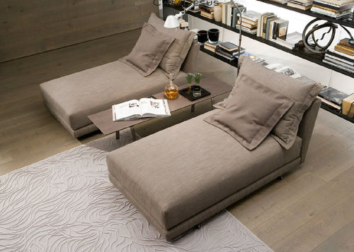 Moderne Liege - ANGELO - CasaDesùs - Stoff / grau
