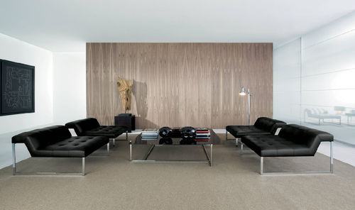 Moderner Kaminsessel - KENNEDY - CasaDesùs - Leder