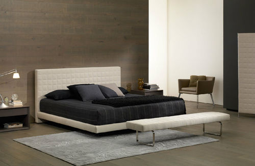 Doppelbett - GENOVA - CasaDesùs - modern / Polster / Stoff