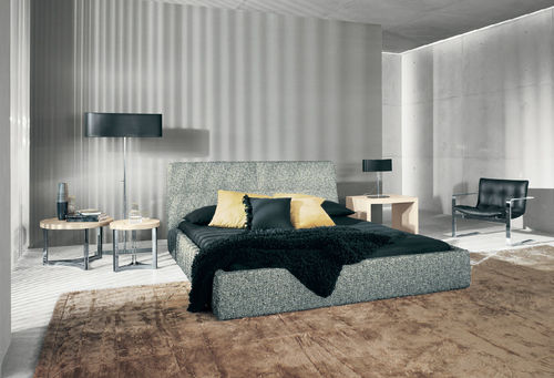 Doppelbett - KROSS - CasaDesùs - modern / Polster / Stoff