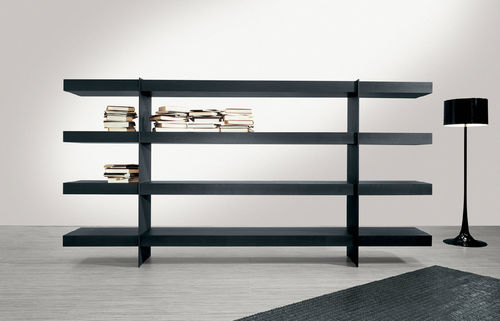 Modernes Regal - BARCELONA - CasaDesùs - Holz / Metall / schwarz