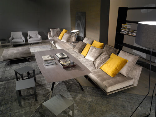 Modulsofa - MARLOW - CasaDesùs - modern / Stoff / beige