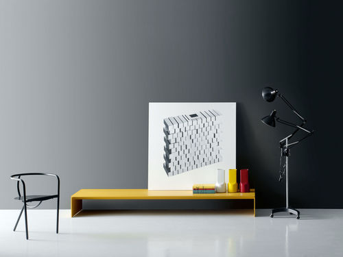 Moderne Bank - MODERN LIGHT  - Porro - MDF / Metall / von Piero Lissoni