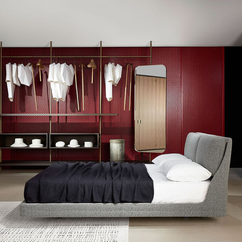 Doppelbett - MAKURA  - Porro - modern / Polster / Kopfteil