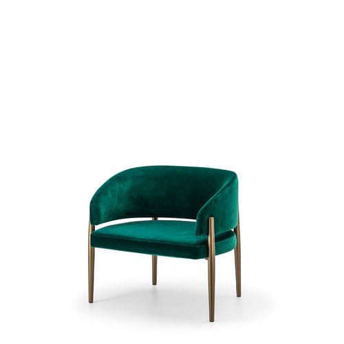 Moderner Clubsessel - FRANK CLUB - Porro - Leder / Kunstleder / Stoff