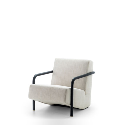 Moderner Sessel - LULLABY - Porro - Leder / Kunstleder / Stoff