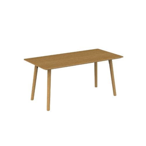 Moderner Tisch - FLY  - Sellex - MDF / Gestell aus Aluminium / Gestell aus Eiche