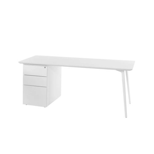 Bodenstehender Schreibtisch - FLY - Sellex - modern / MDF / gerade