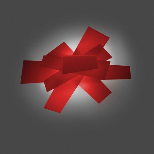 Deckenleuchte / originelles Design - BIG BANG - FOSCARINI - lackiertes Metall / Methacrylat / LED
