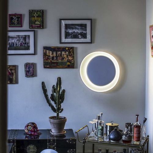 Moderne Wandleuchte - BAHIA - FOSCARINI - für den Innenraum / Polycarbonat / rund